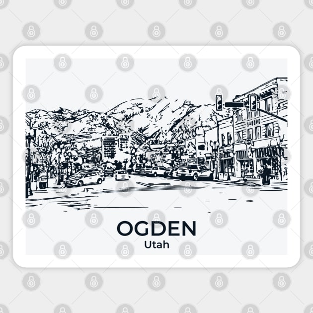 Ogden - Utah Magnet by Lakeric